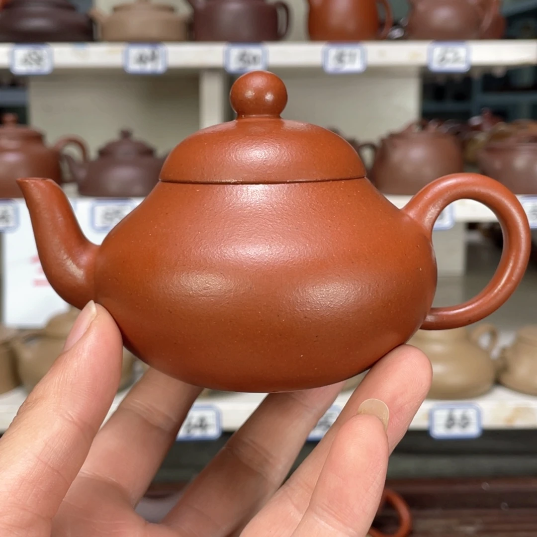 紫砂茶壶꧁***꧂红皮龙全手工
