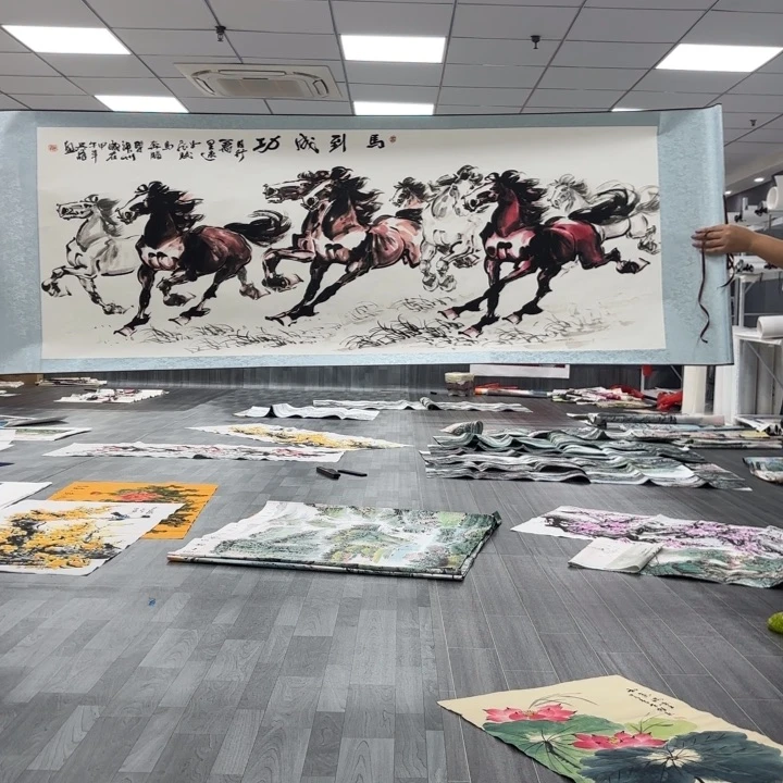 字画等多种形式的艺术作品和艺术