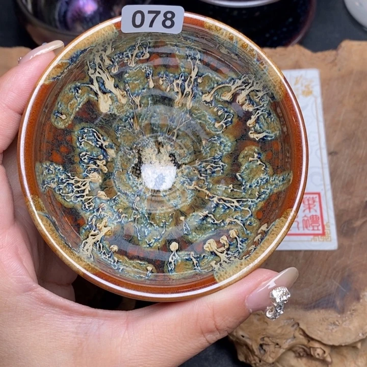 茶盏建窑建盏主人杯78