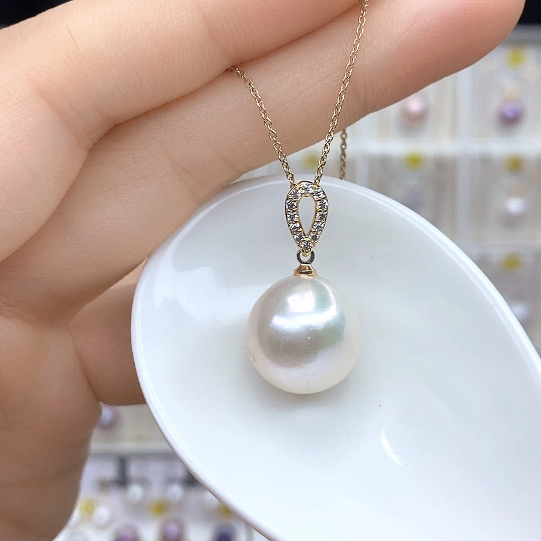 淡水珍珠合金颈饰