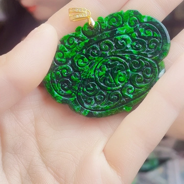 翡翠银S925镶嵌颈饰多样性