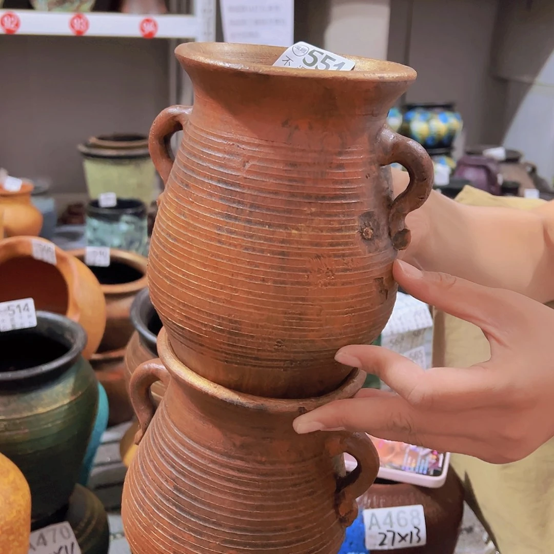 瑕疵金红双耳一对551有孔