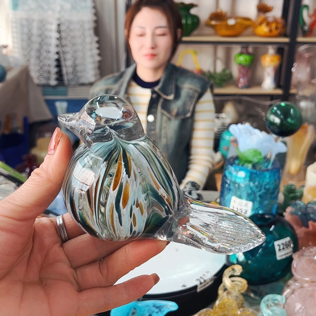 鸟 家悦琉璃工艺品不完美