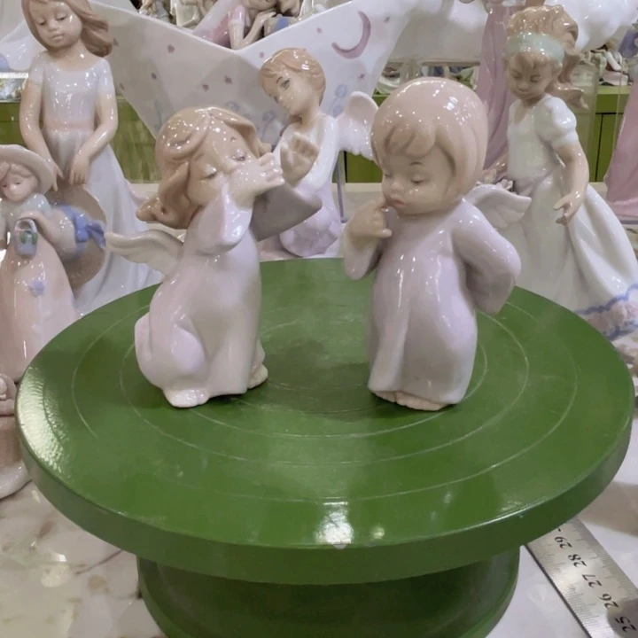 8cm尊匠瓷偶一对对