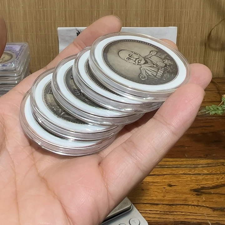 陕***司（一家臻藏）可吸翻可吹响龙洋工艺品 精选摆件