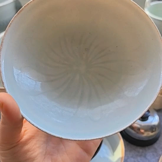 天***心瓷片湖田窑杯一个全品