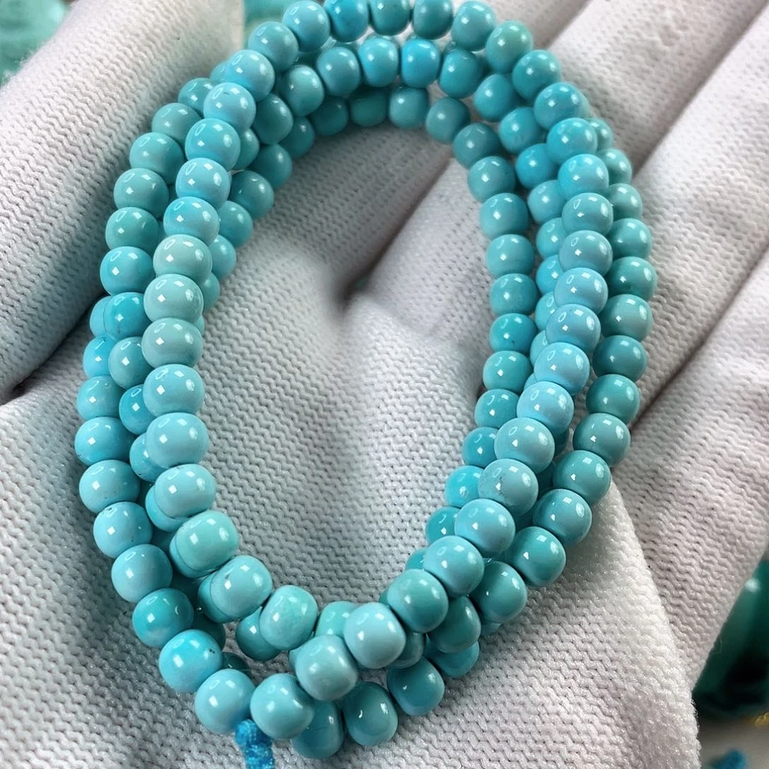 绿松石未镶嵌车挂