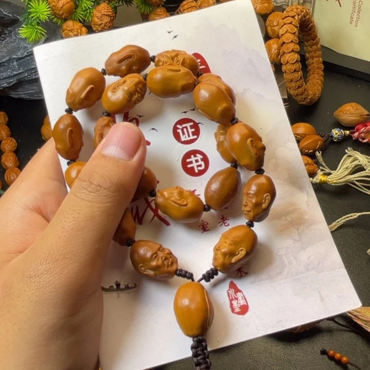 橄榄核手串/手链十八罗汉