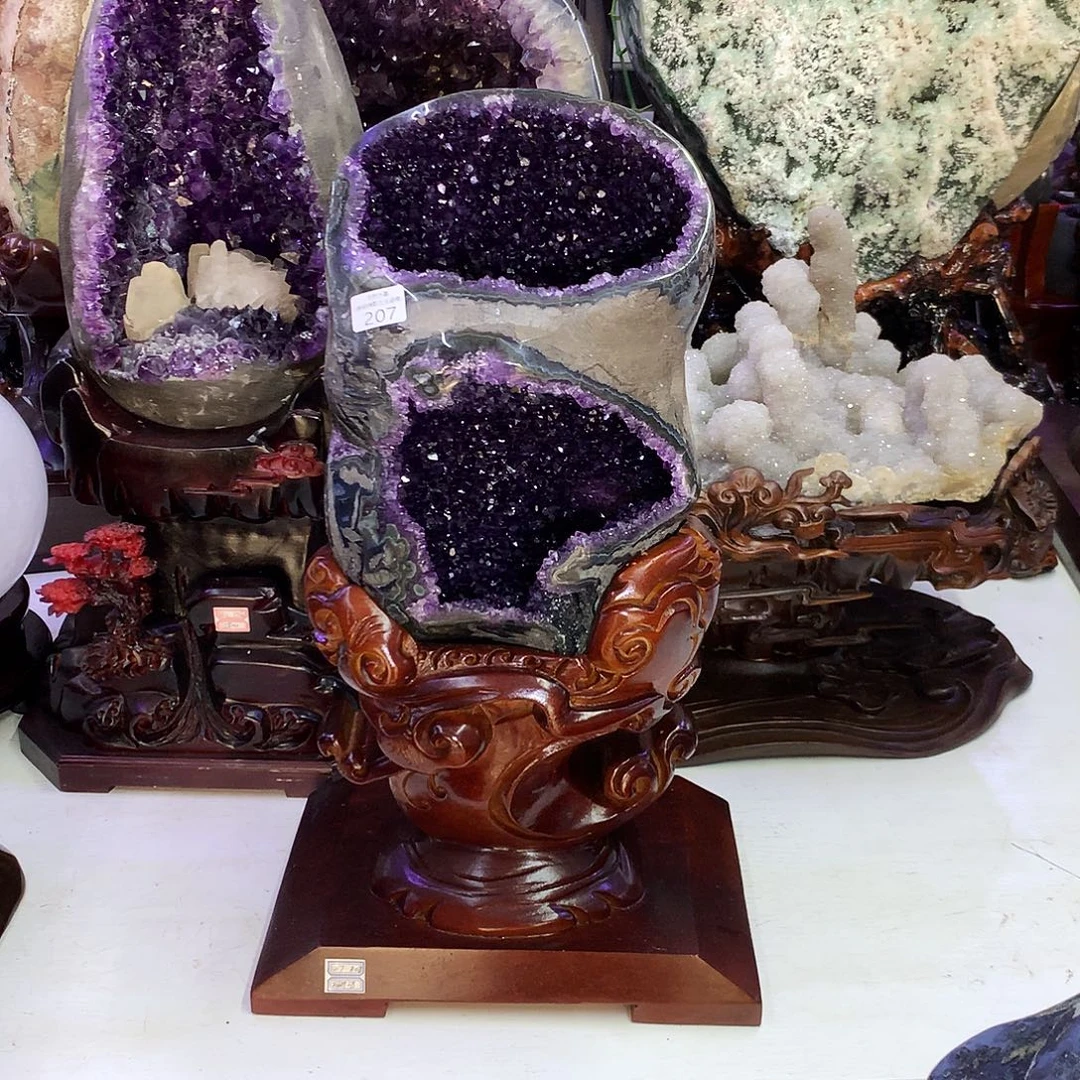 水晶未镶嵌大型摆件（非配饰）芳