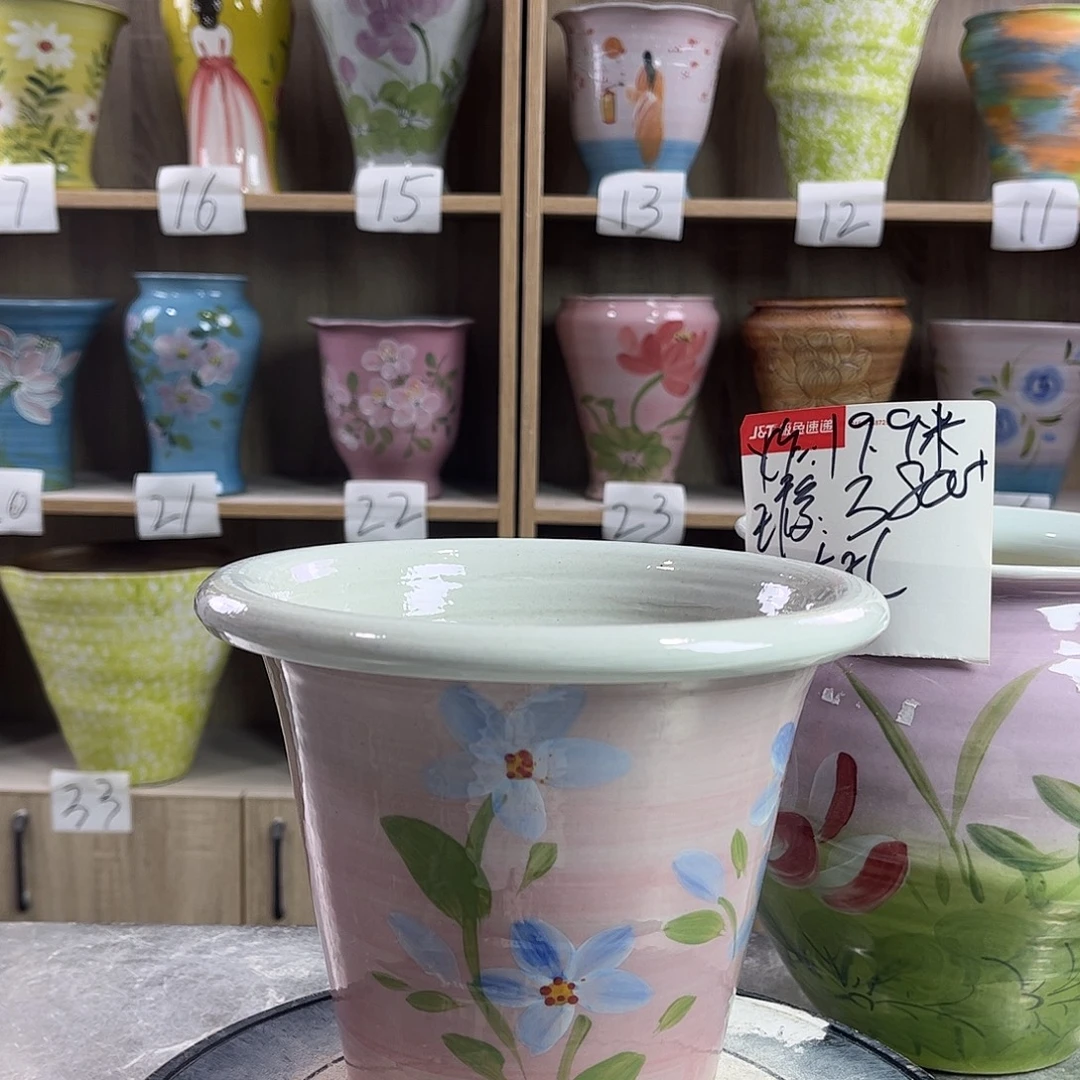 景德镇陶瓷花盆花盆