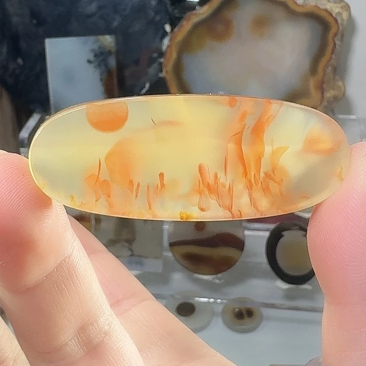 玛瑙/玉髓未镶嵌珠宝半成品