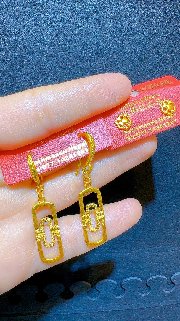 铜合金耳饰 铜合金耳饰【LayLaBez】时尚气质铜合金不掉色耳饰精美