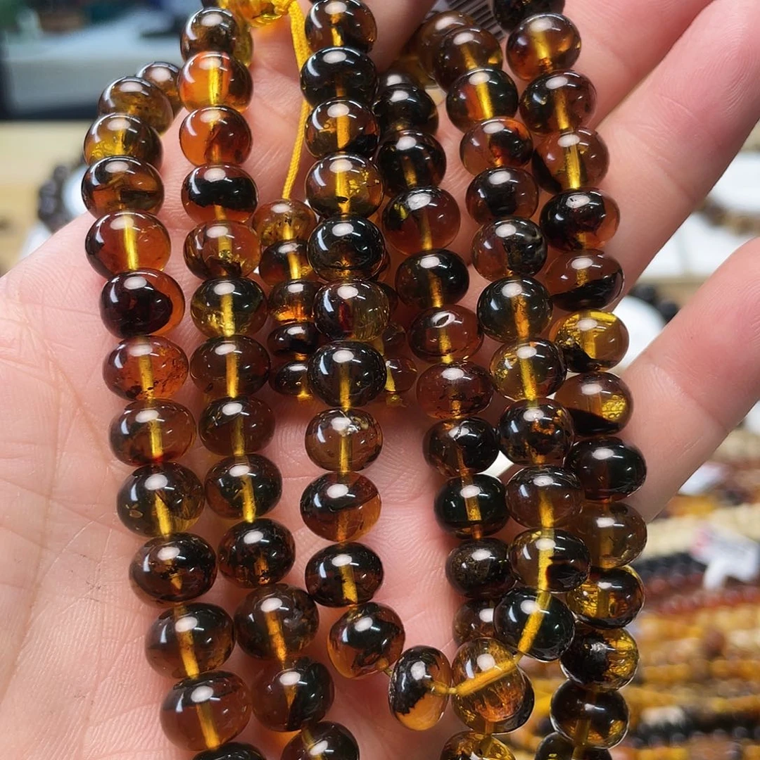 琥珀未镶嵌裸石八90477