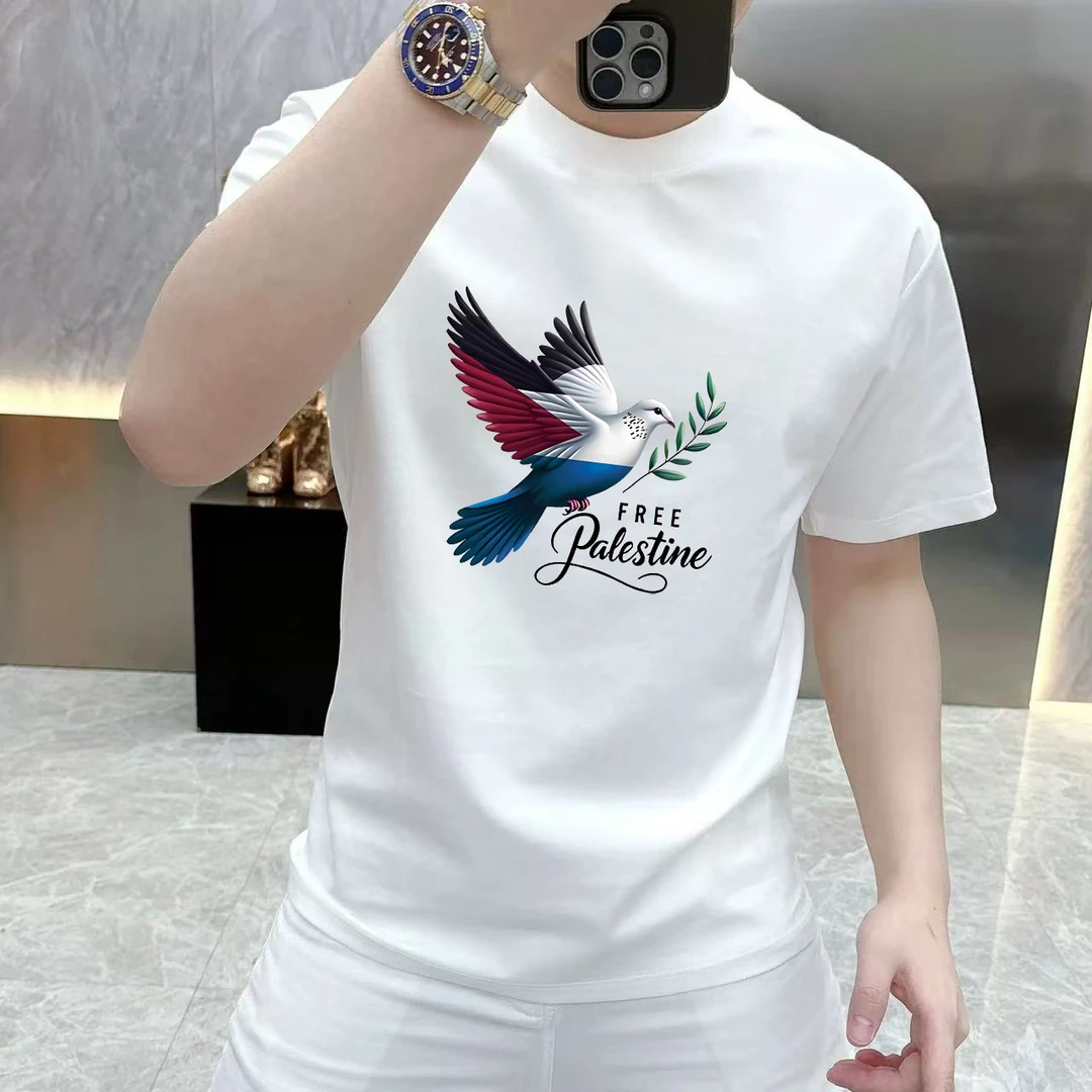 印花夏季短袖热转印卡通动漫T恤国潮百搭cleanfit风高品质轻奢