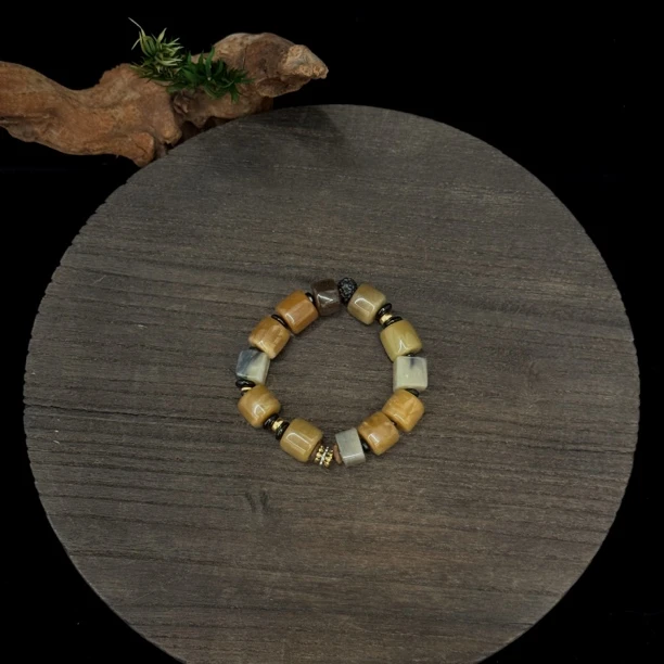 叁里｜觅光｜和田玉设计款手串