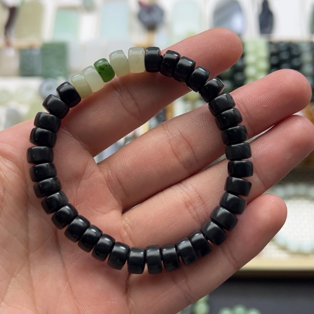 和田玉手链未镶嵌