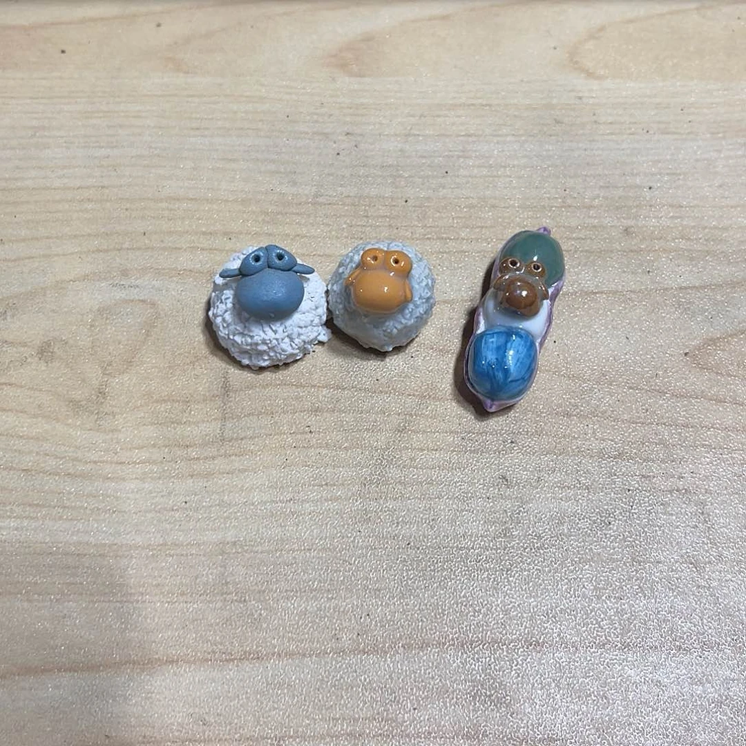 大*子三个压盆石2-3厘米