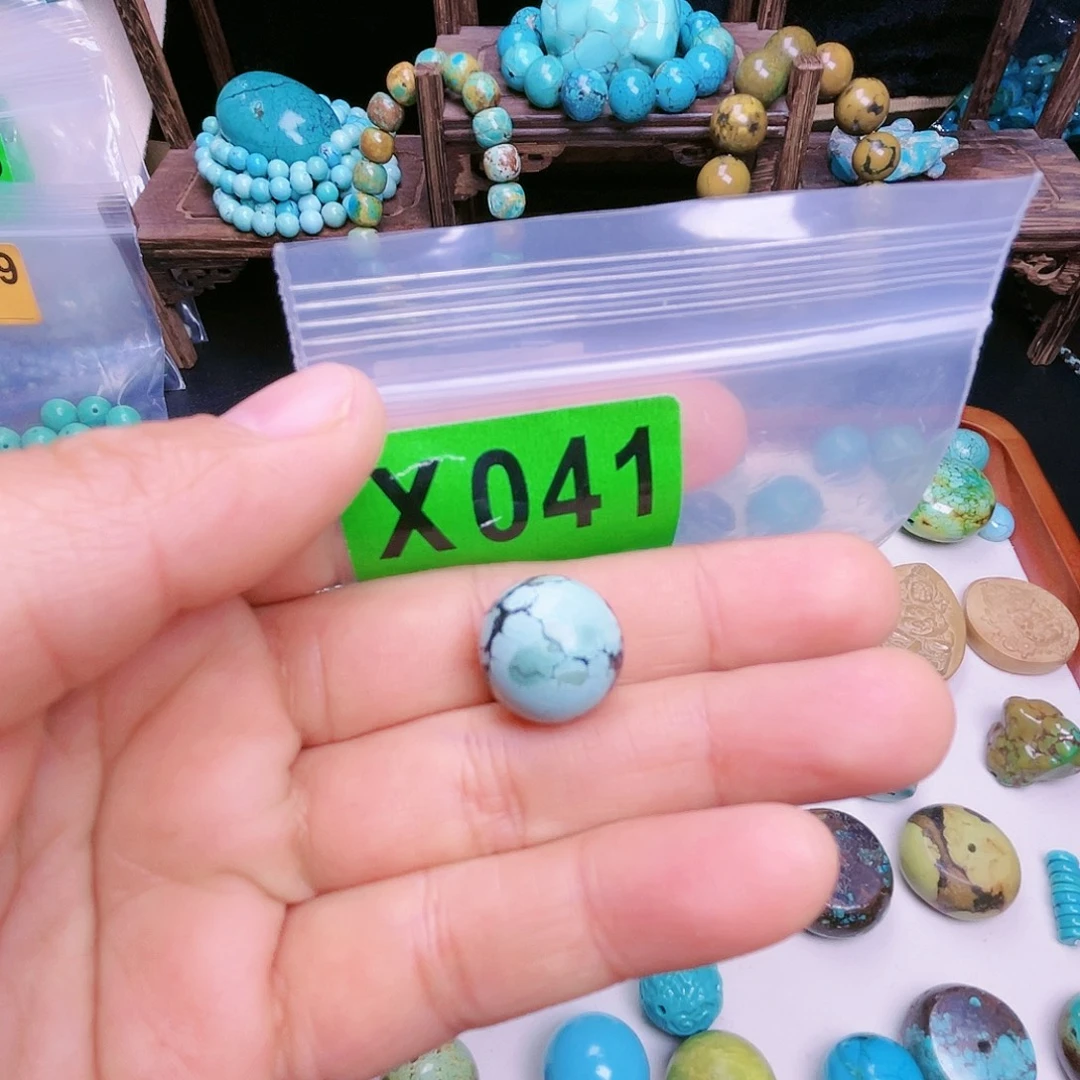 十堰原生态绿石头手工配珠