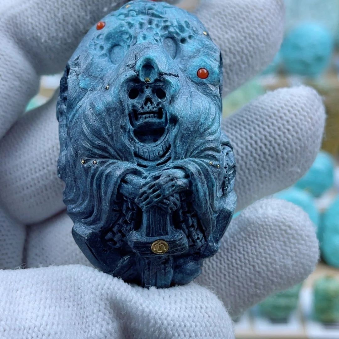 绿松石未镶嵌珠宝奇石