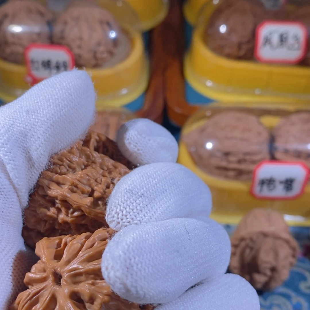 吊坠文玩核桃心*虎头王