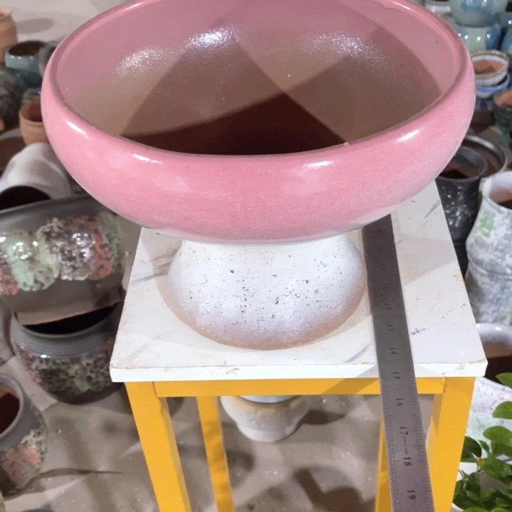 紫砂花盆口径29高度23一只小瑕疵