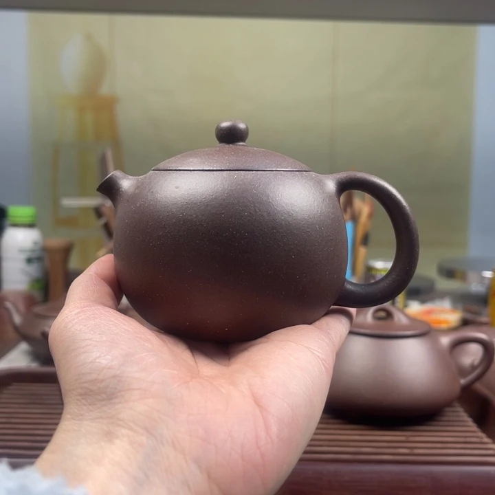 紫砂茶壶笑**云底槽清河豚西施