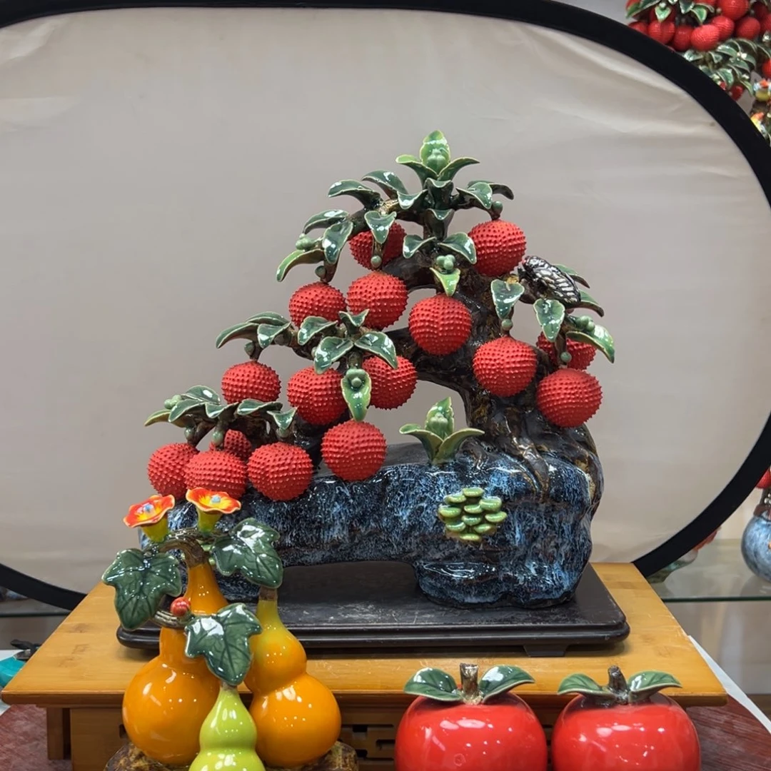 陶瓷满堂红利送葫芦苹果