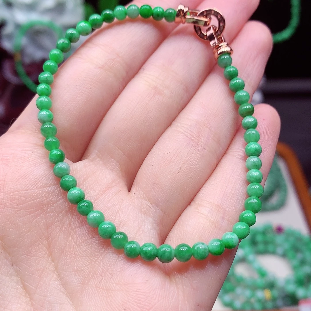 翡翠未镶嵌手链翡翠