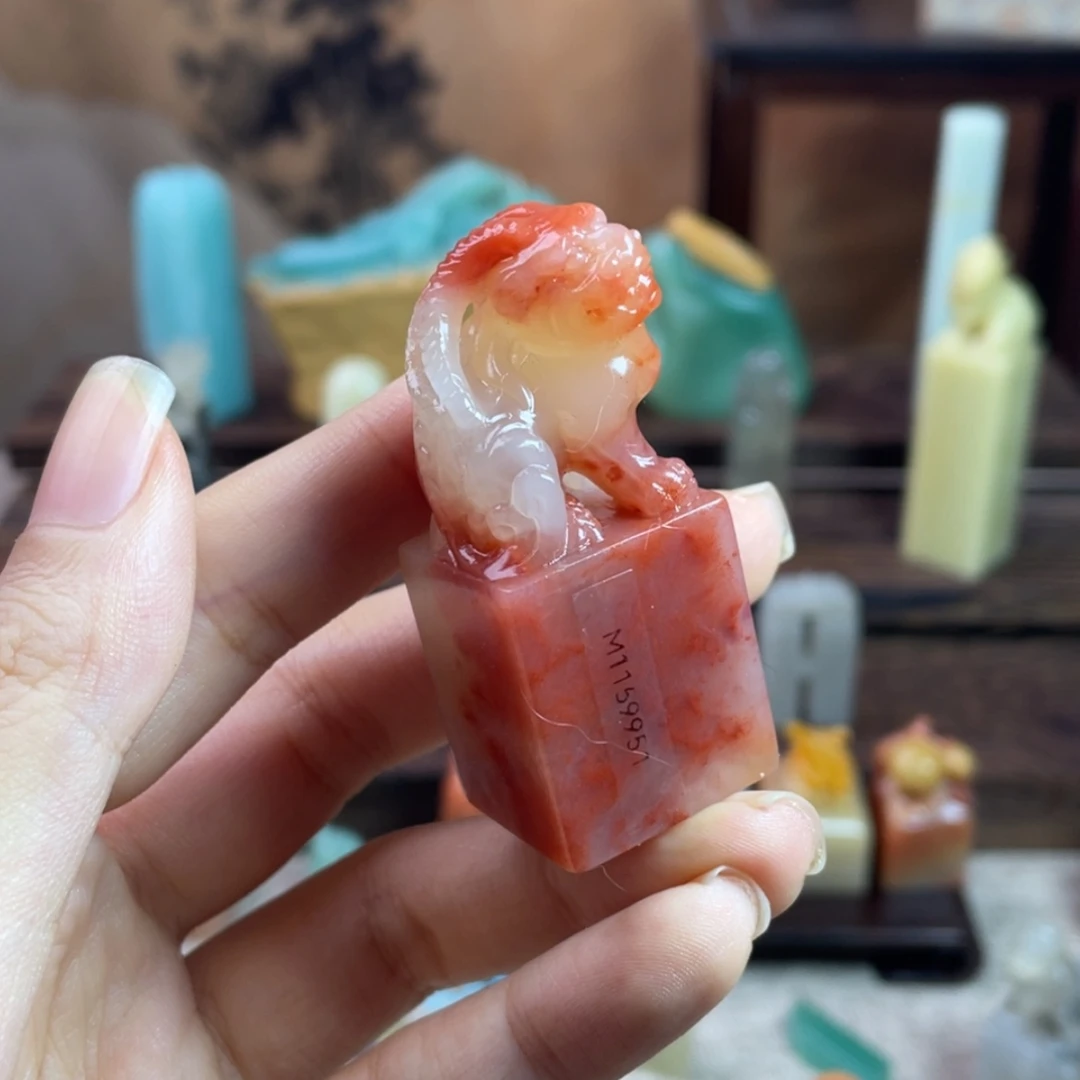 【闪购商品】昌化石印石不****子4535