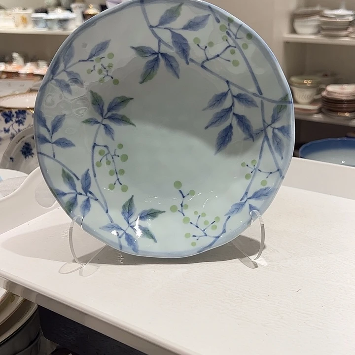 念***熙瓷青花大盘子一个巨美