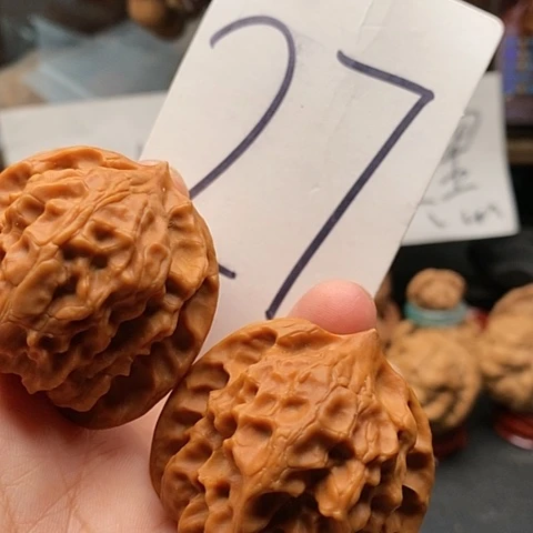 吊坠桃核42玉玲珑核桃