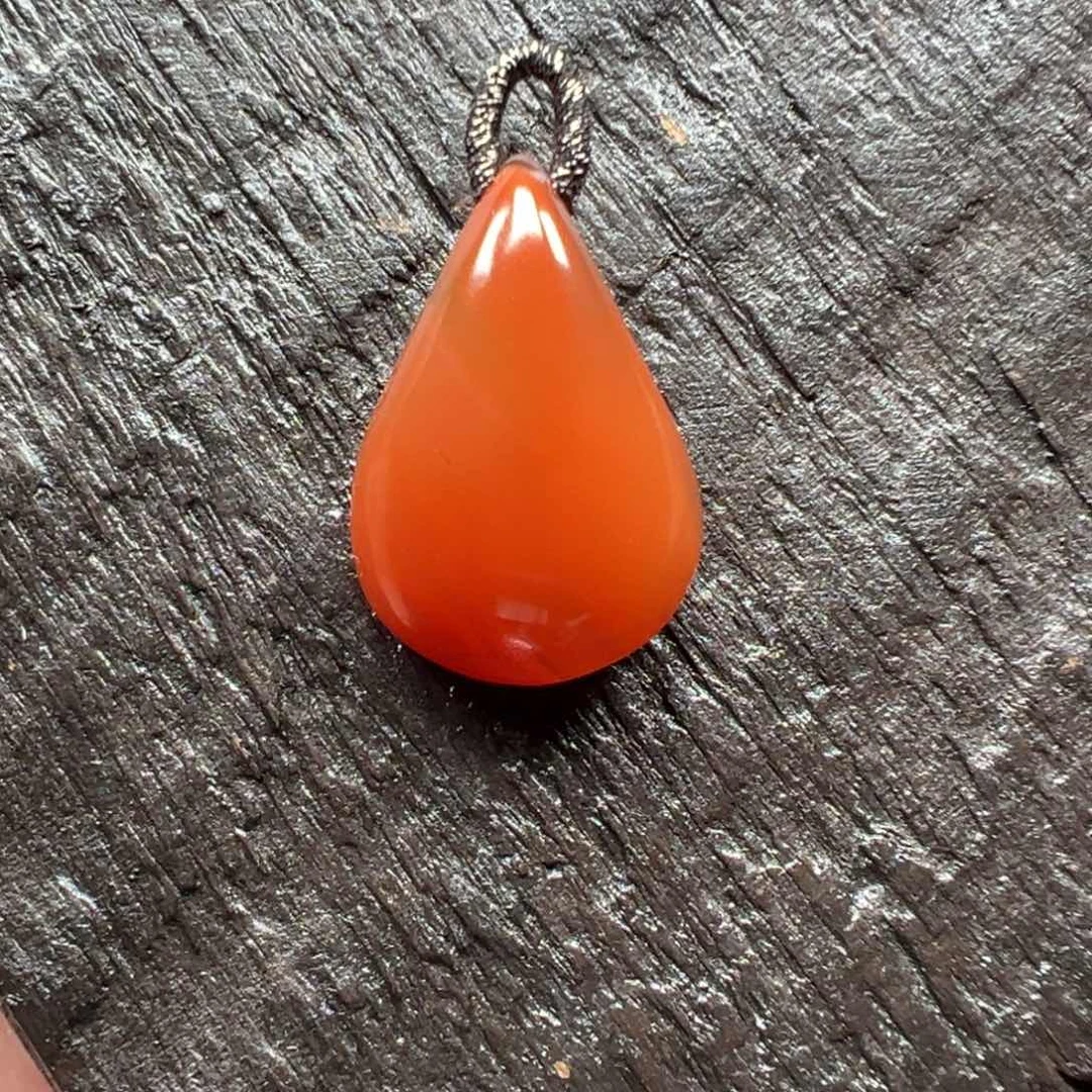 南红玛瑙未镶嵌吊坠