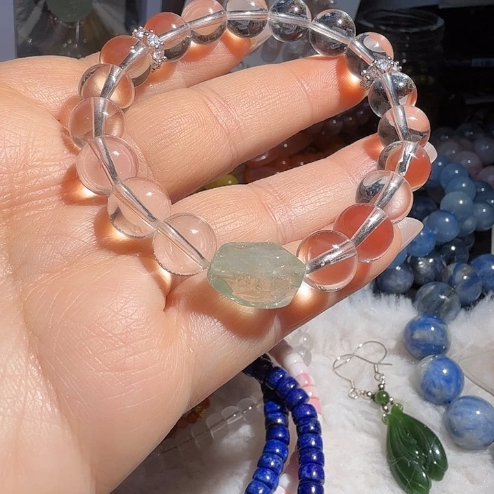 手链水晶未镶嵌白水晶