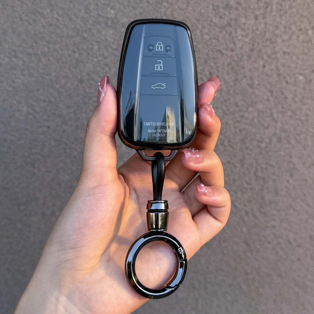 适用丰田凯美瑞钥匙套卡罗拉雷凌车荣放rav4亚洲龙威兰达汉兰达扣