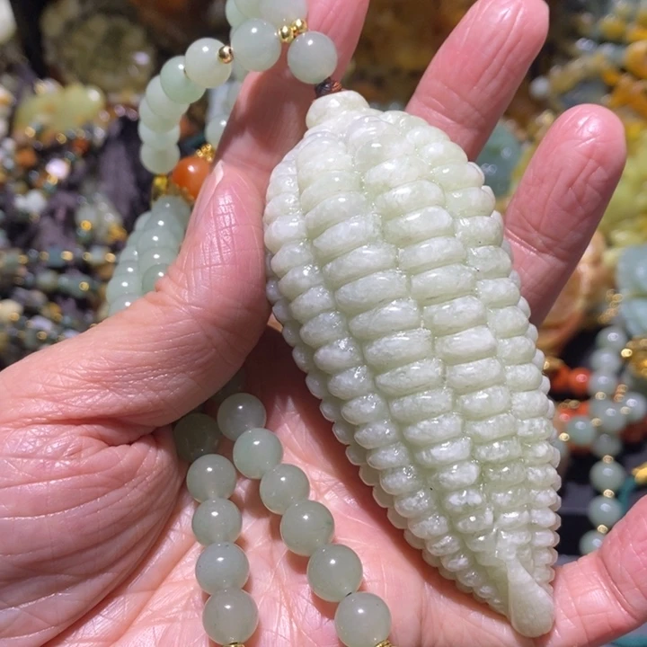 岫玉岫玉吊坠未镶嵌