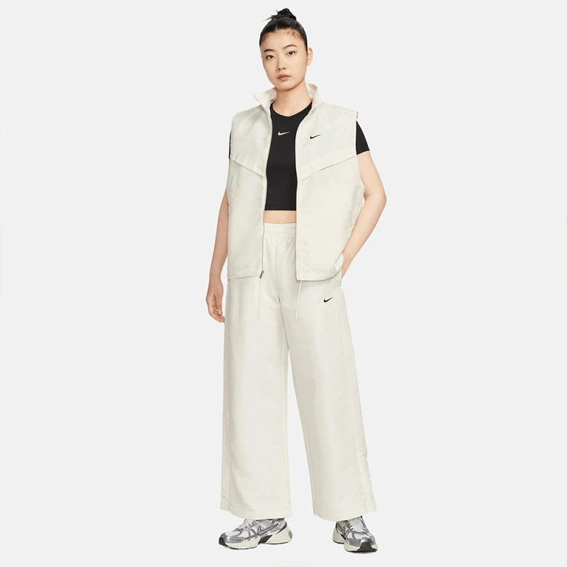 NIKE耐克女子ASWNSWNKLIQSHINEPANT双旦礼梭织运动长裤HV2476-133