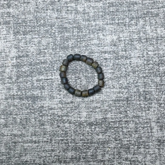 沉香手串绿棋戒指 0.3