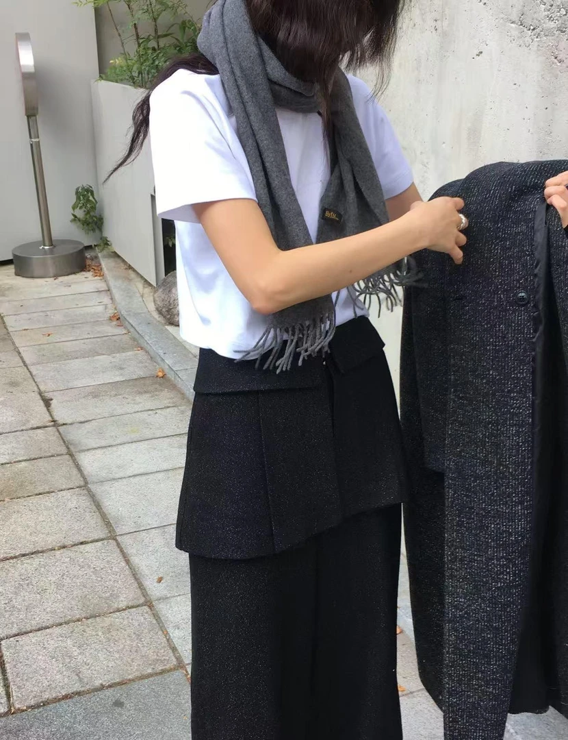 yang-百搭厚款基础款T恤6601