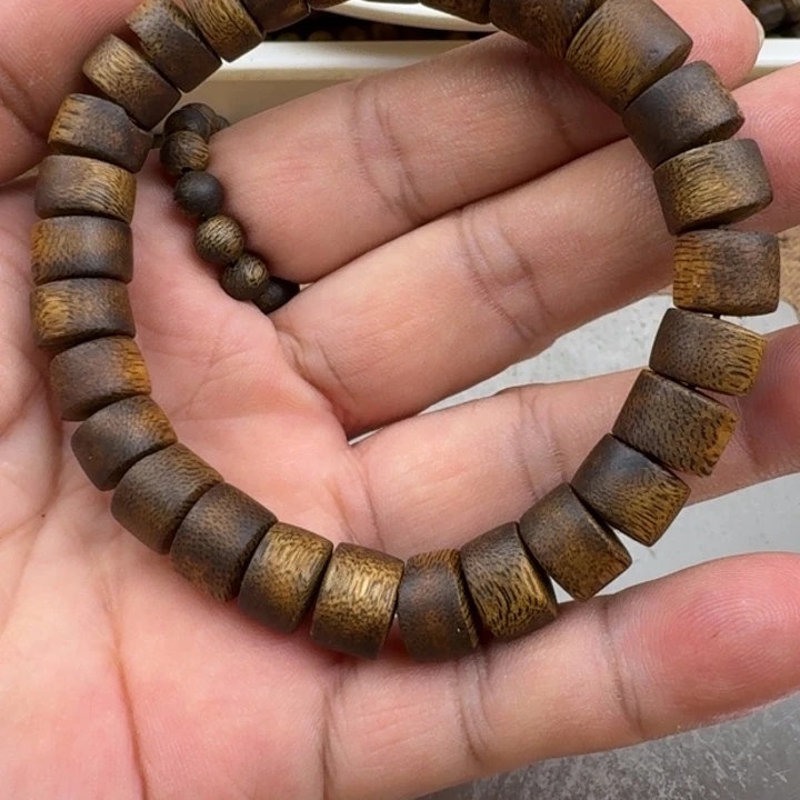 不***置手串沉香乌身手串10克