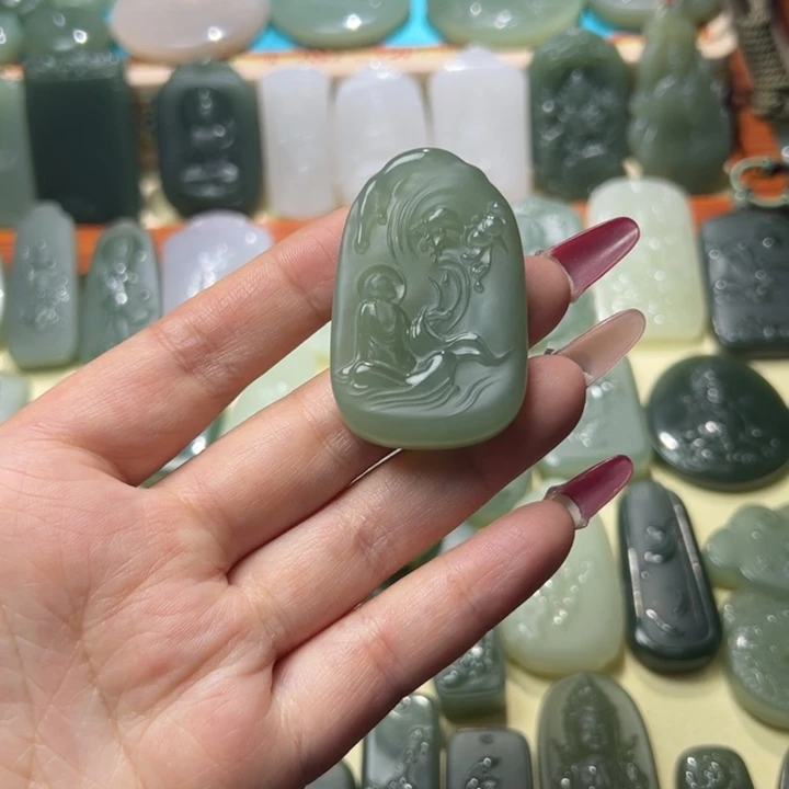 【闪购商品】和田玉项链未镶嵌