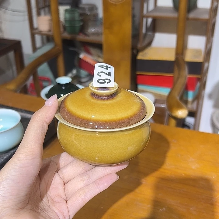 云间青瓷龙泉小米茶器