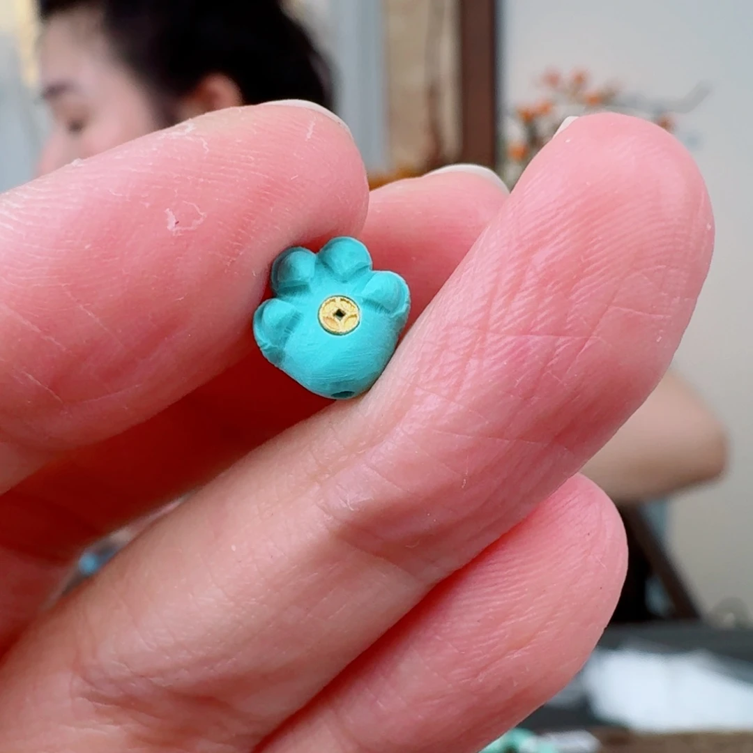 未镶嵌绿松石珠宝奇石