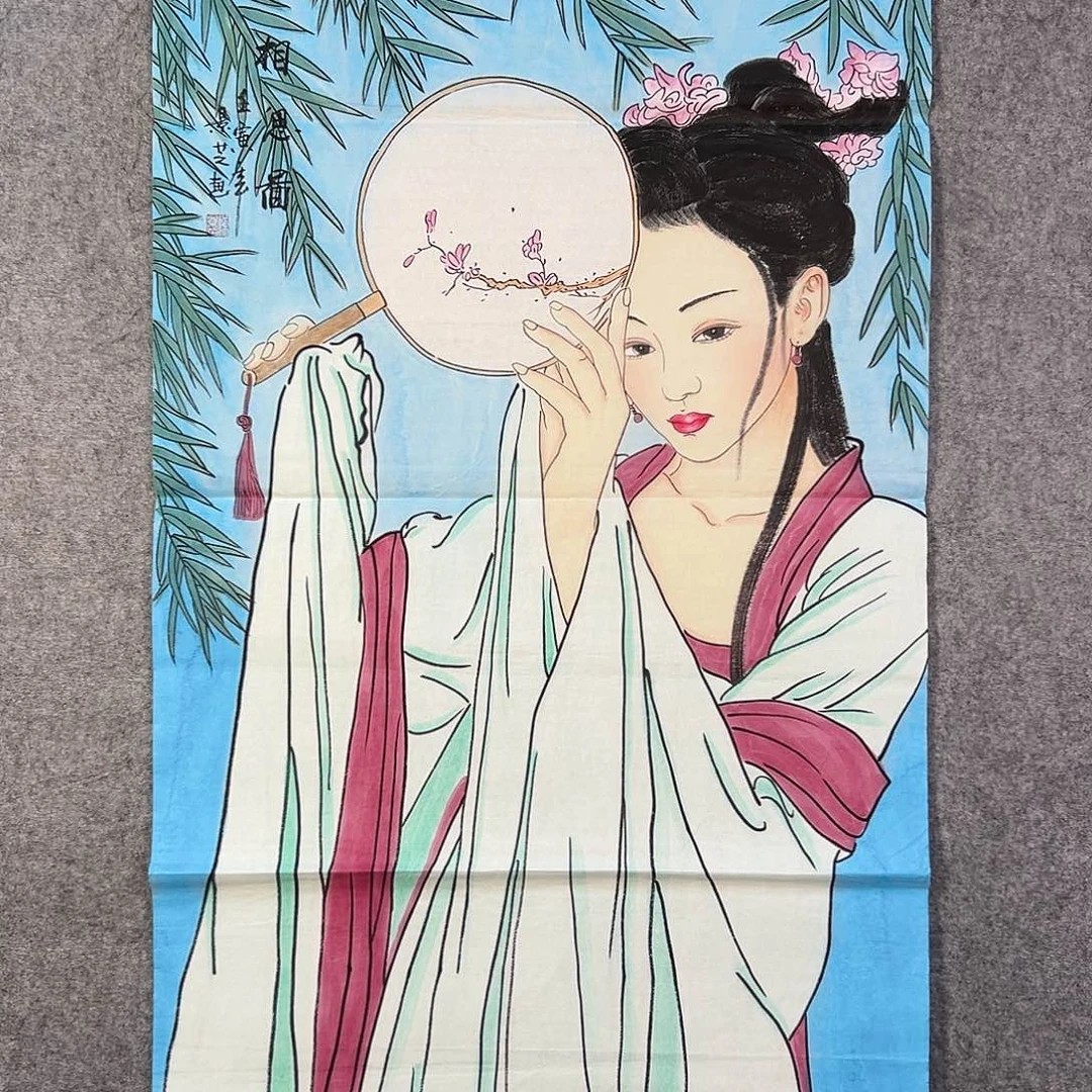 国画250 花鸟在此鸣叫时还要一