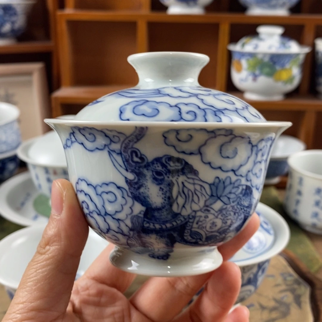 瓷片景德镇陶手绘茶器040