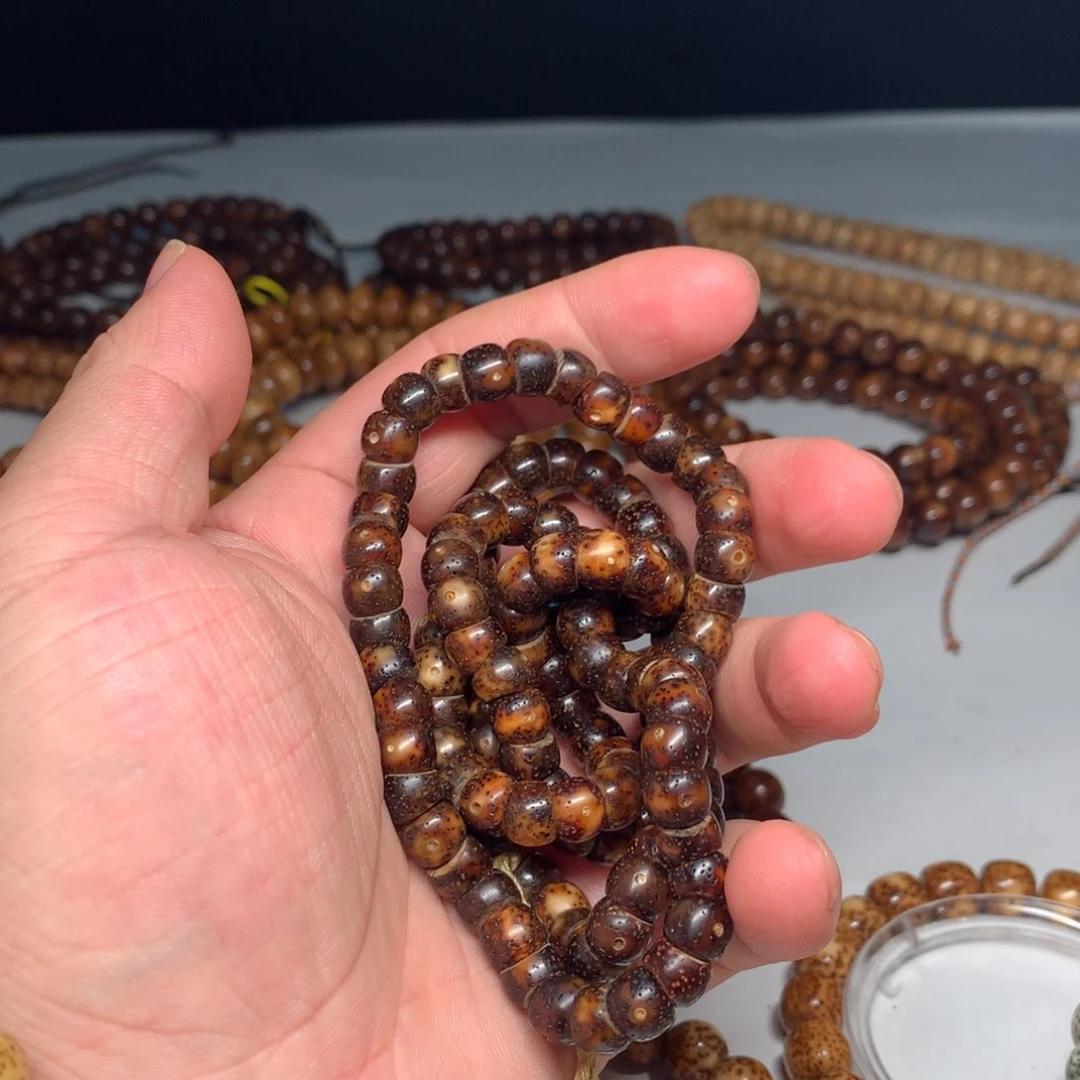 吊坠星月菩提陈化黑金大肠87尺寸全品