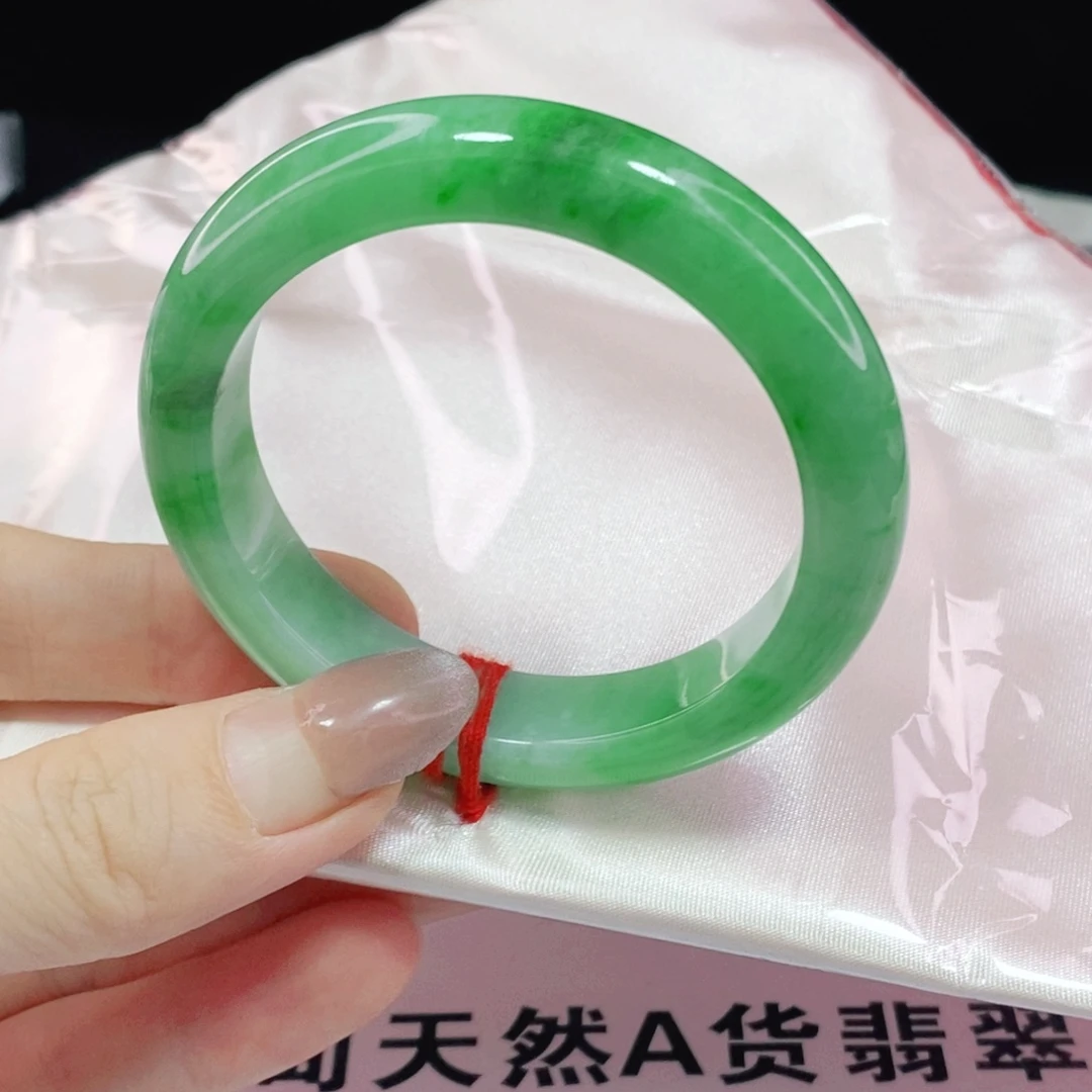 未镶嵌手镯翡翠璀***人50.6正圈