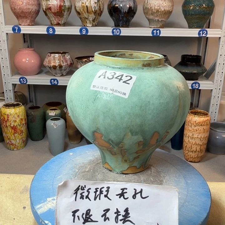 景德镇陶瓷高温景德镇陶瓷花盆342