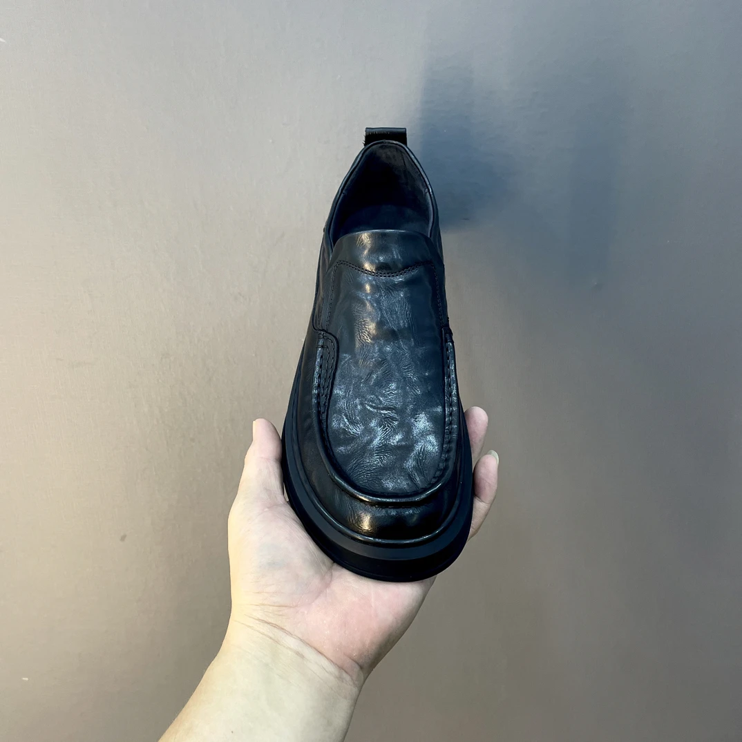 高端品质，纯皮时尚休闲男鞋6