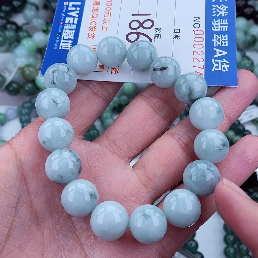 翡翠毛衣链未镶嵌