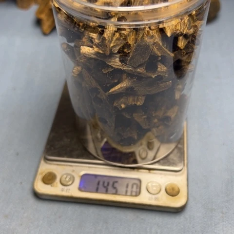 沉香枕沉香南*沉香奇楠张勺子珠料145克